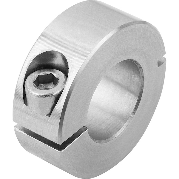 Locking Ring Split, Form:B, D1=15, D2=34, B=13, Stainless Steel